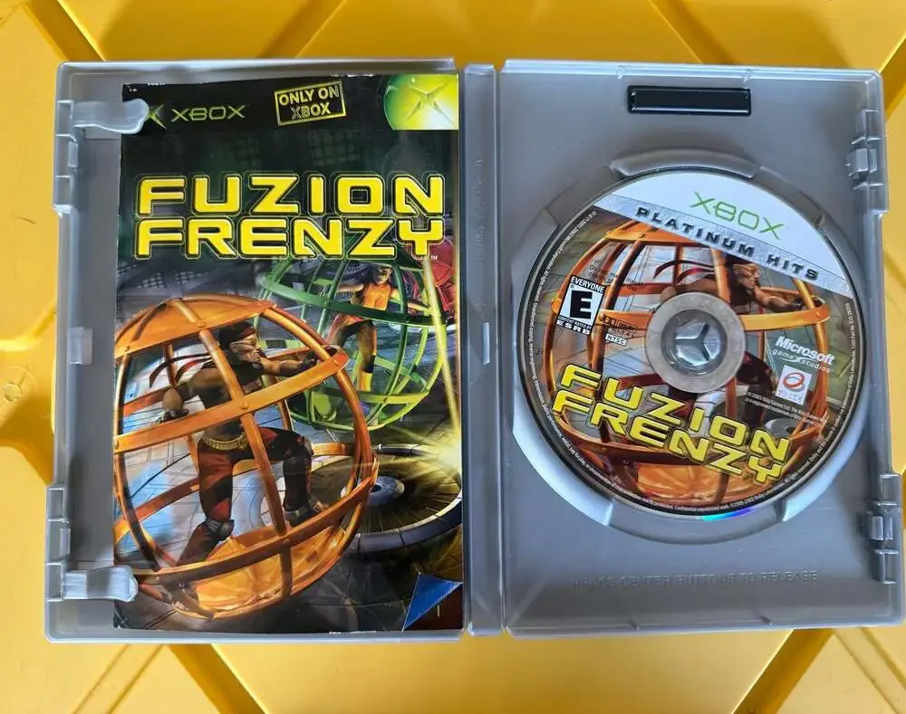 Fuzion Frenzy (Platinum Hits) Original Xbox Video Game CIB
